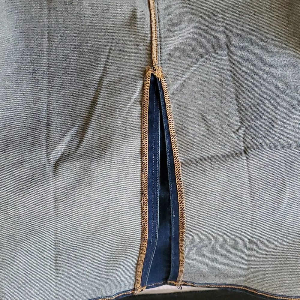 Mcguire denim‎ skirt with front slit S29
